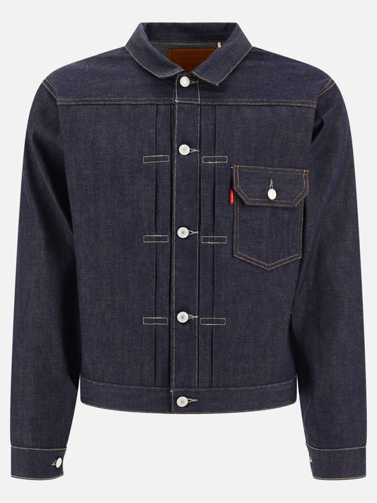 Giacche in denim Solid colour  Blu - Levi's Vintage Clothing Uomo | PLP | VIETTI Online Store 
