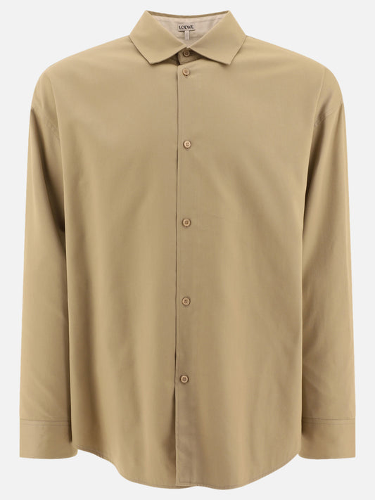 Overshirt jackets Solid colour  Beige - Loewe Men | PLP | VIETTI Online Store 
