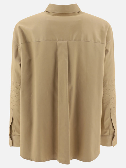 Overshirt jackets Solid colour  Beige - Loewe Men | PLP | VIETTI Online Store | 2
