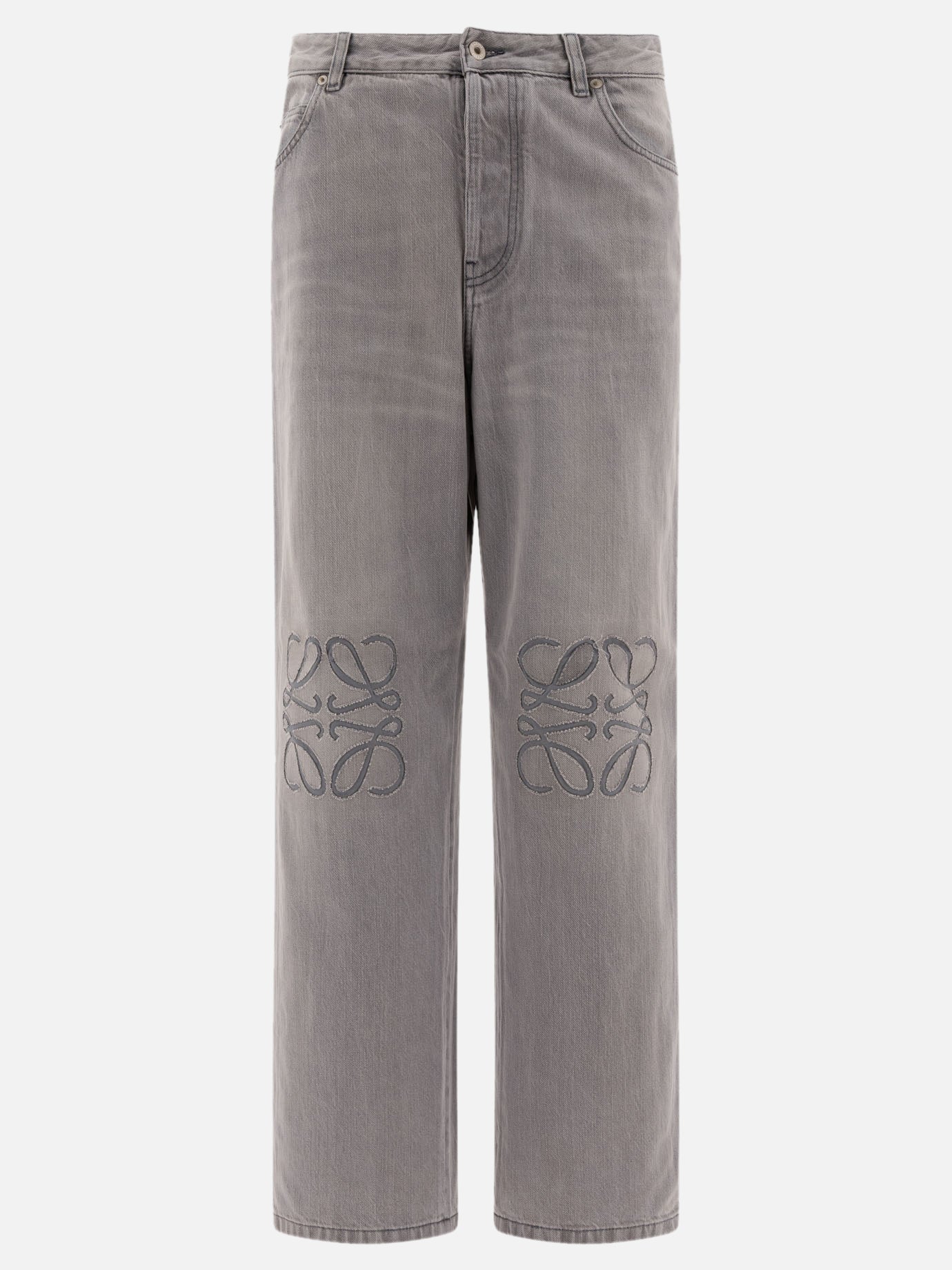 Loewe "Anagram" baggy jeans Grey