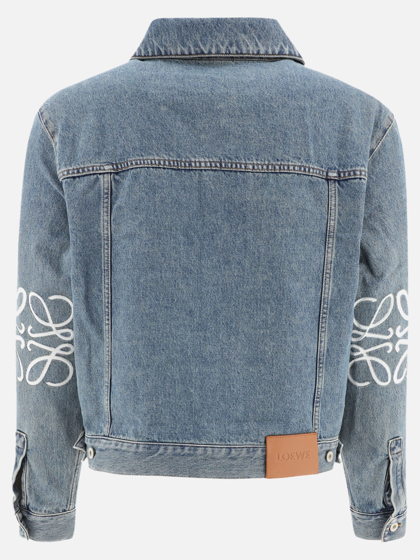 Giacche in denim Solid colour  Blu - Loewe Uomo | PDP | VIETTI Online Store | Zoom-Modal_2
