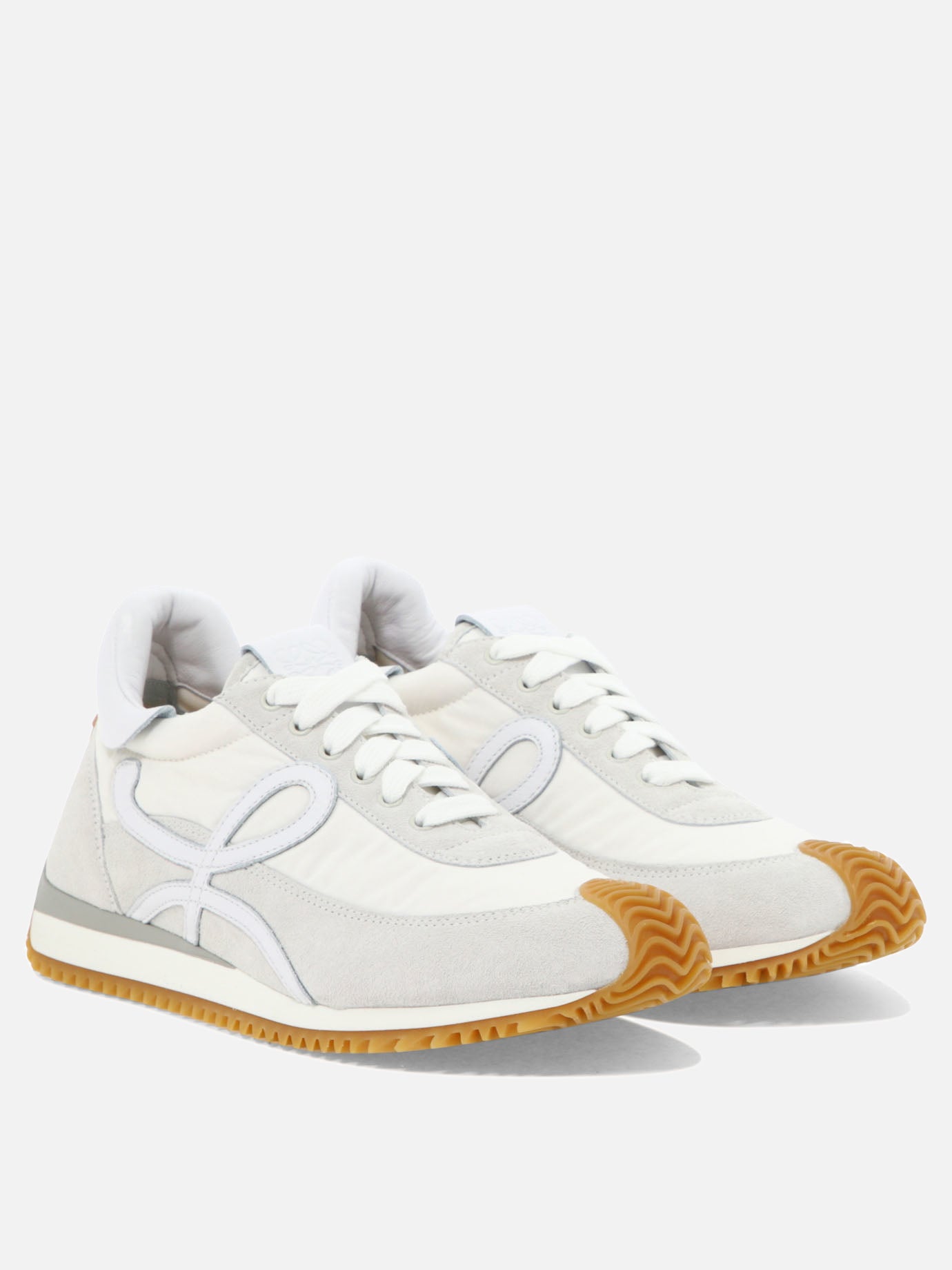 Low top sneakers 50% calf leather - 50% polyurethane 50% rubber  White - Loewe Women | PDP | VIETTI Online Store | thumbnail_2