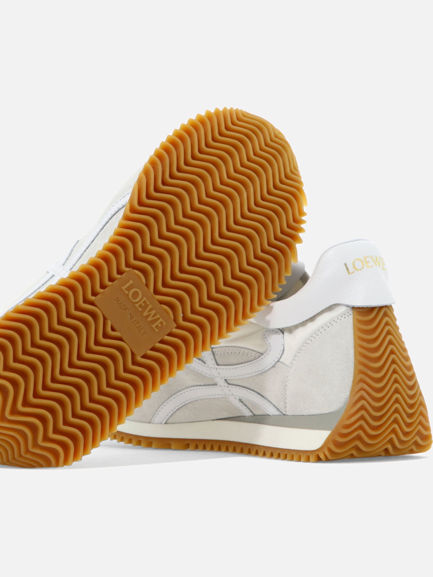 Low top sneakers 50% calf leather - 50% polyurethane 50% rubber  White - Loewe Women | PDP | VIETTI Online Store | thumbnail_5