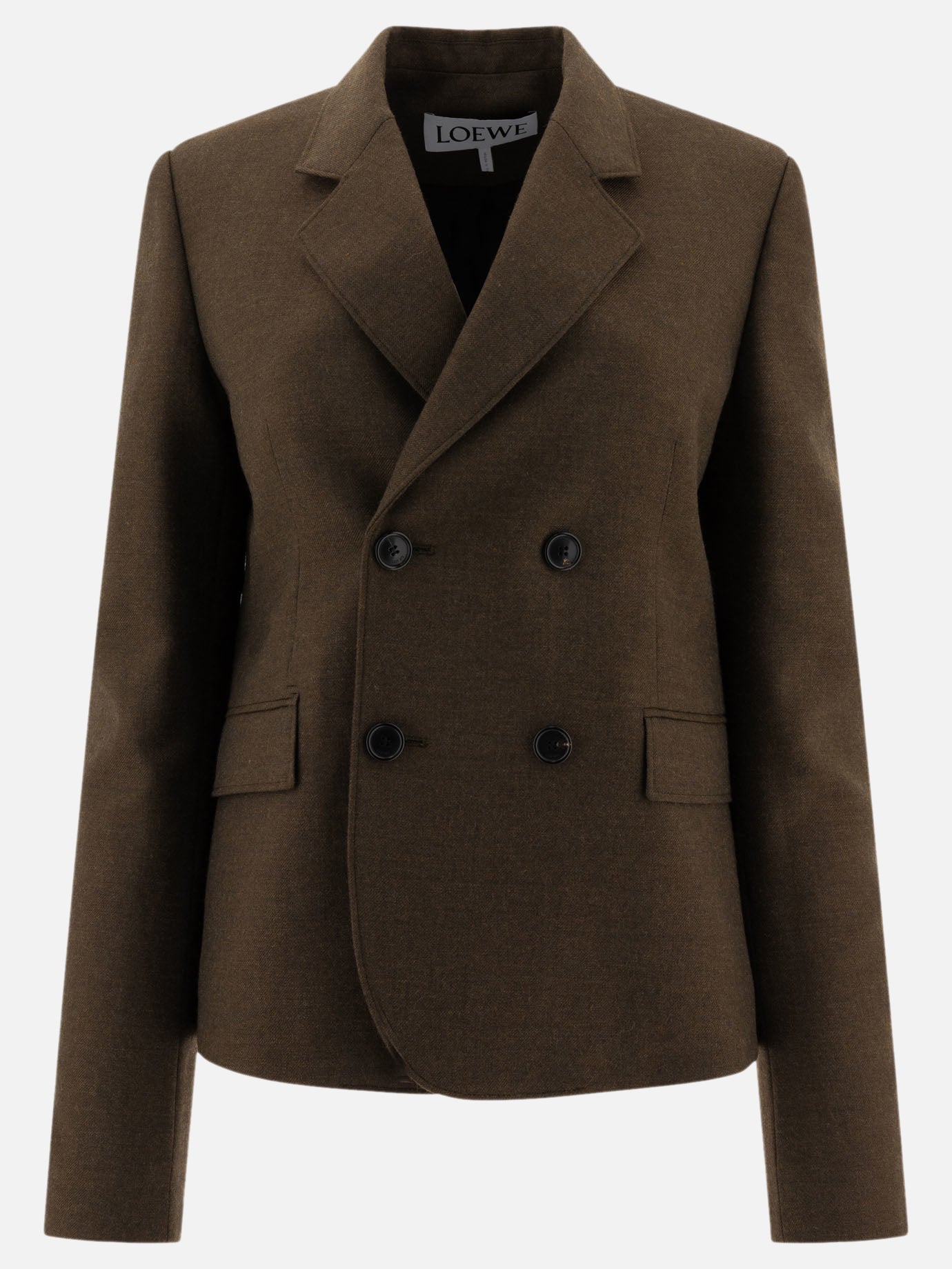 コート ALAIA SS25 Double-breasted coat (AA9V0420T473A 337) Double-breasted coat Alaïa - StasanetShops Japan