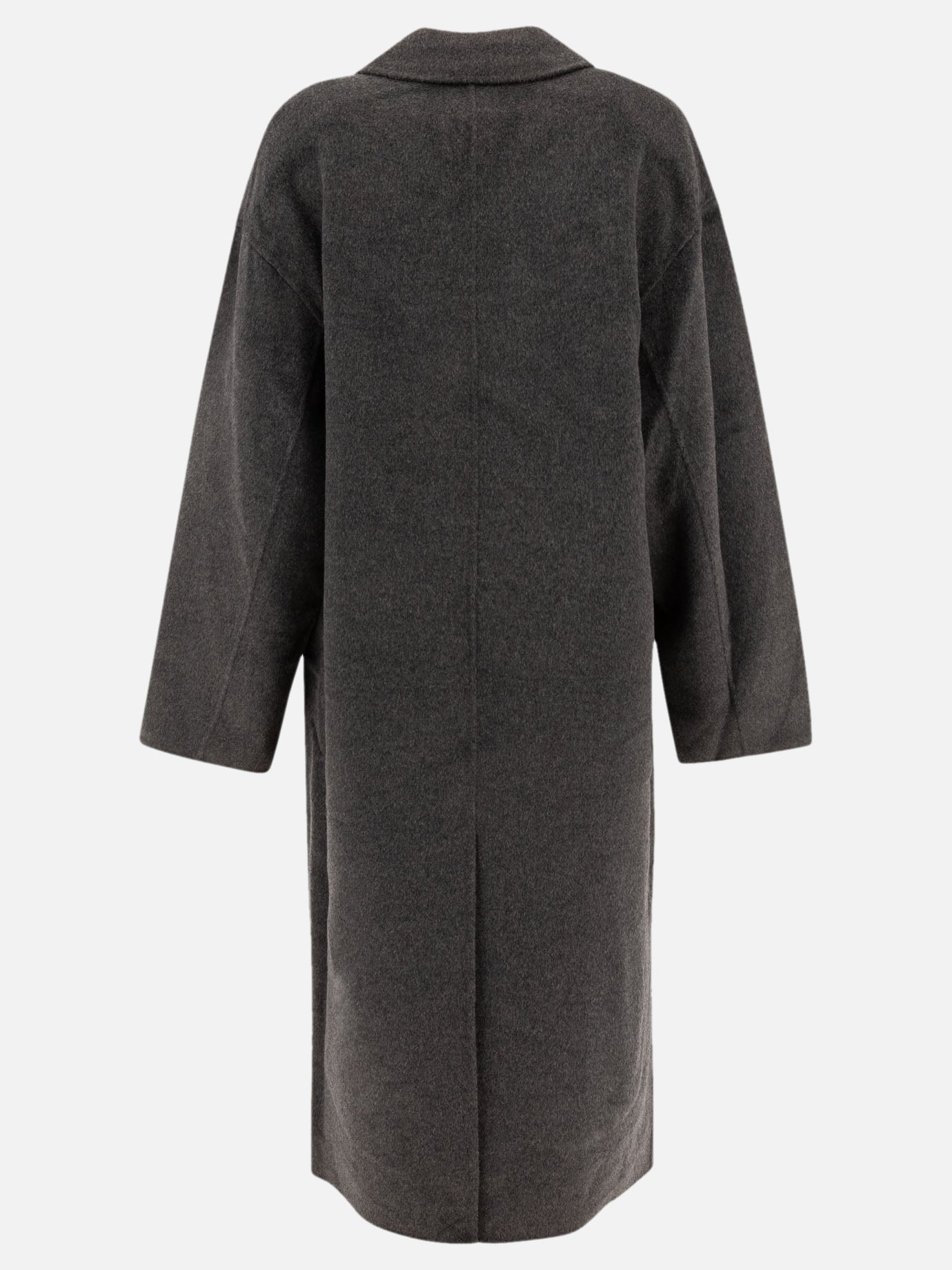 Cappotti lunghi Solid colour  Grigio - Loulou Studio Donna | PDP | VIETTI Online Store | Zoom-Modal_2
