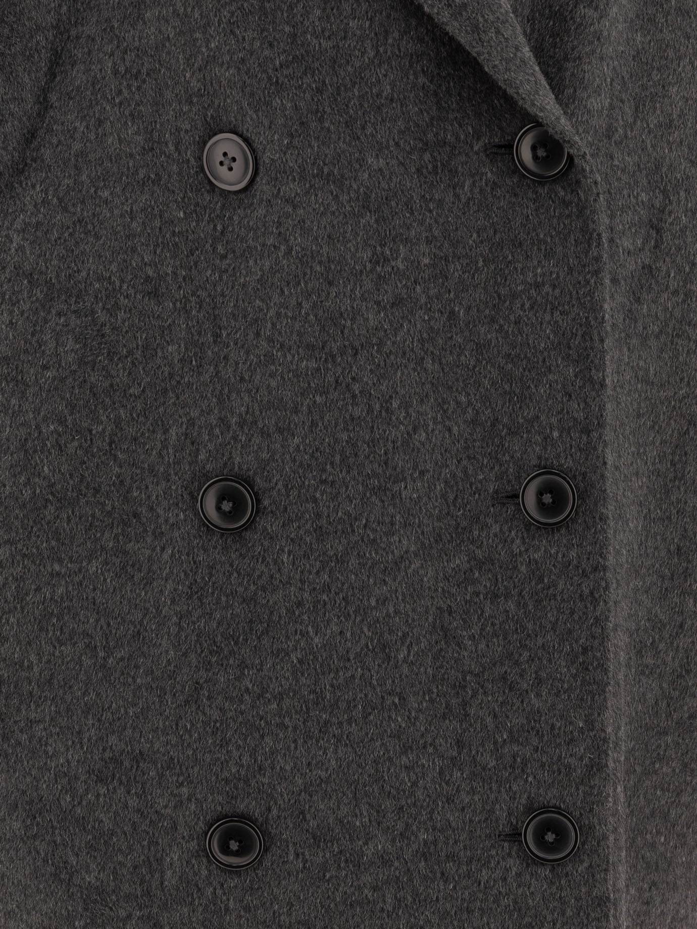 Cappotti lunghi Solid colour  Grigio - Loulou Studio Donna | PDP | VIETTI Online Store | thumbnail_3