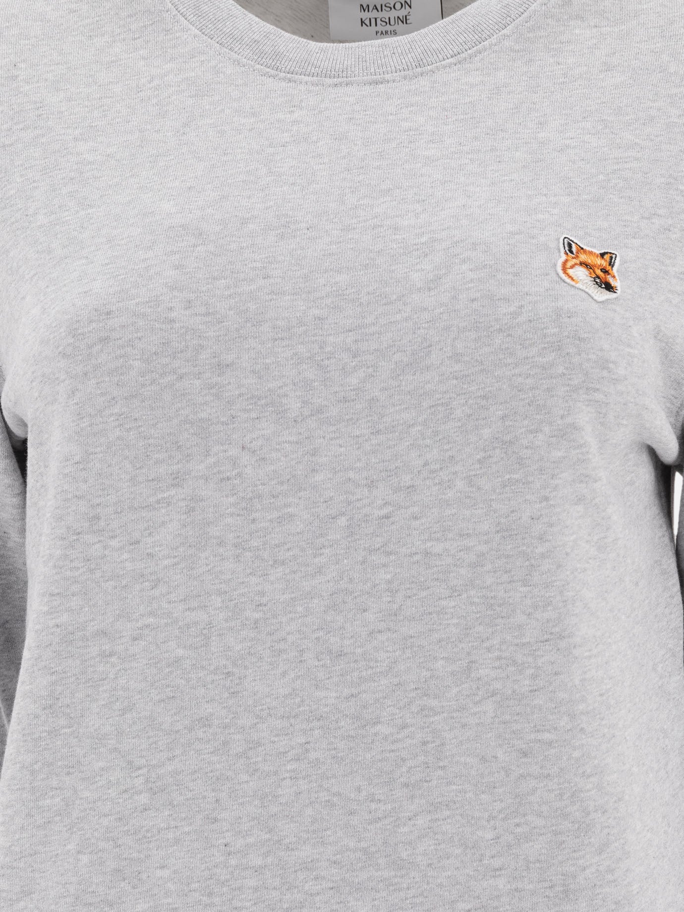 Maison Kitsuné "Fox Head" sweatshirt Grey