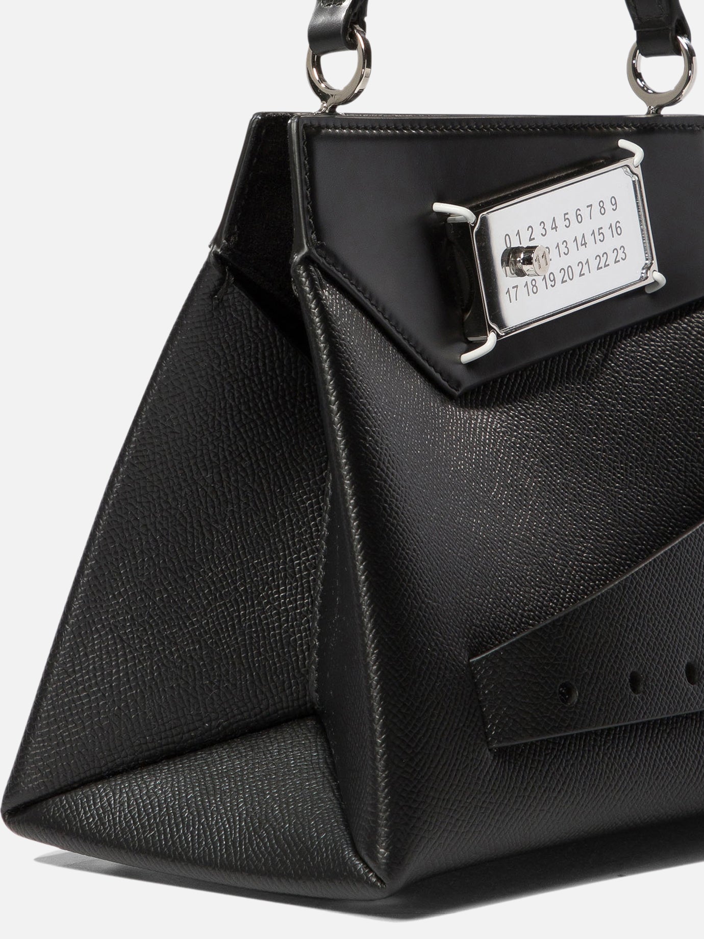 Maison Margiela "Snatched" shoulder bag Black