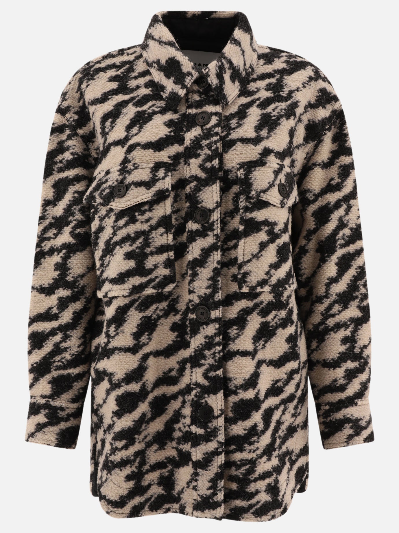 Giacche overshirt Print  Beige - Marant Étoile Donna | PDP | VIETTI Online Store | thumbnail