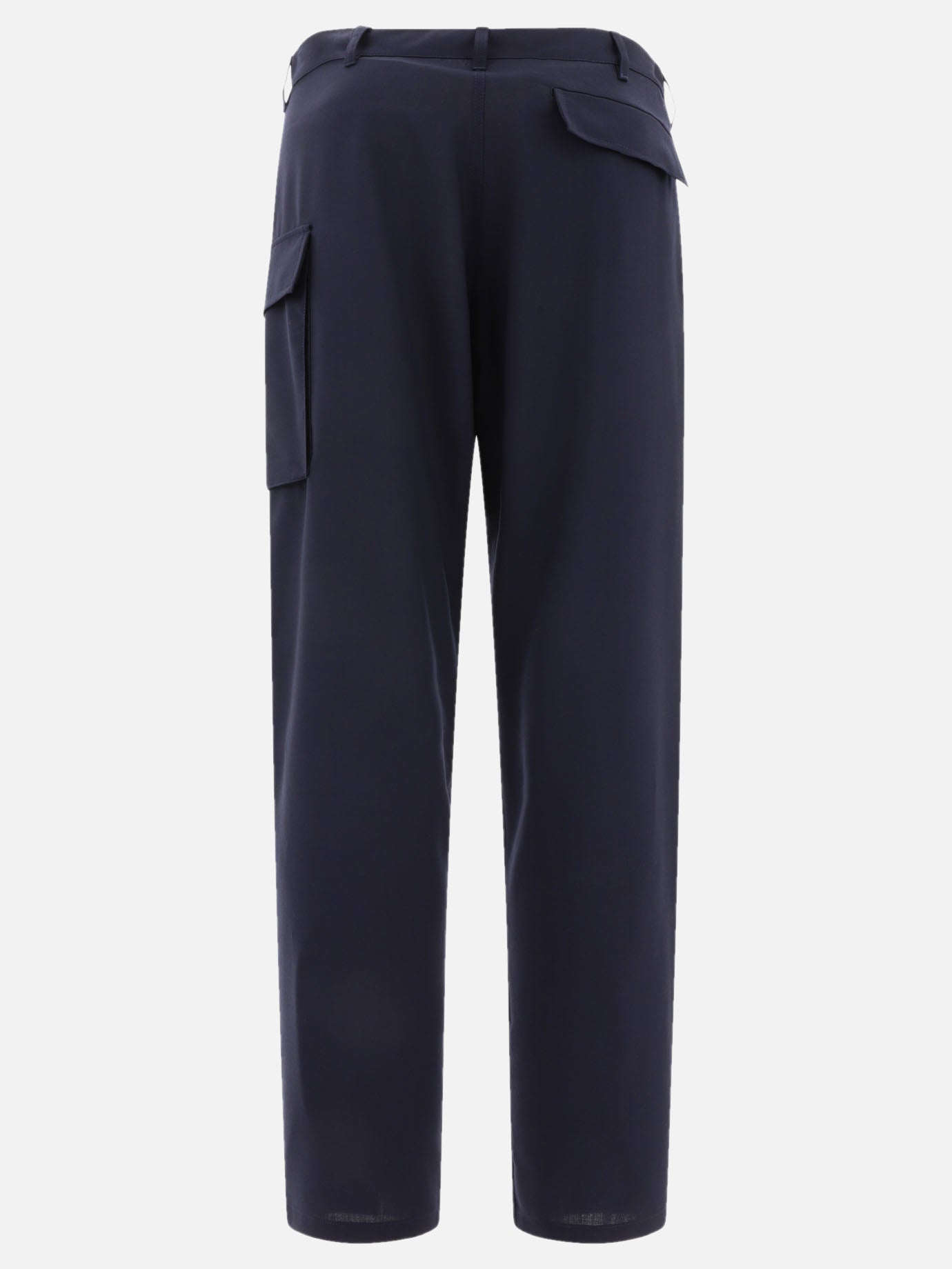 Marni Tropical wool cargo trousers Blue