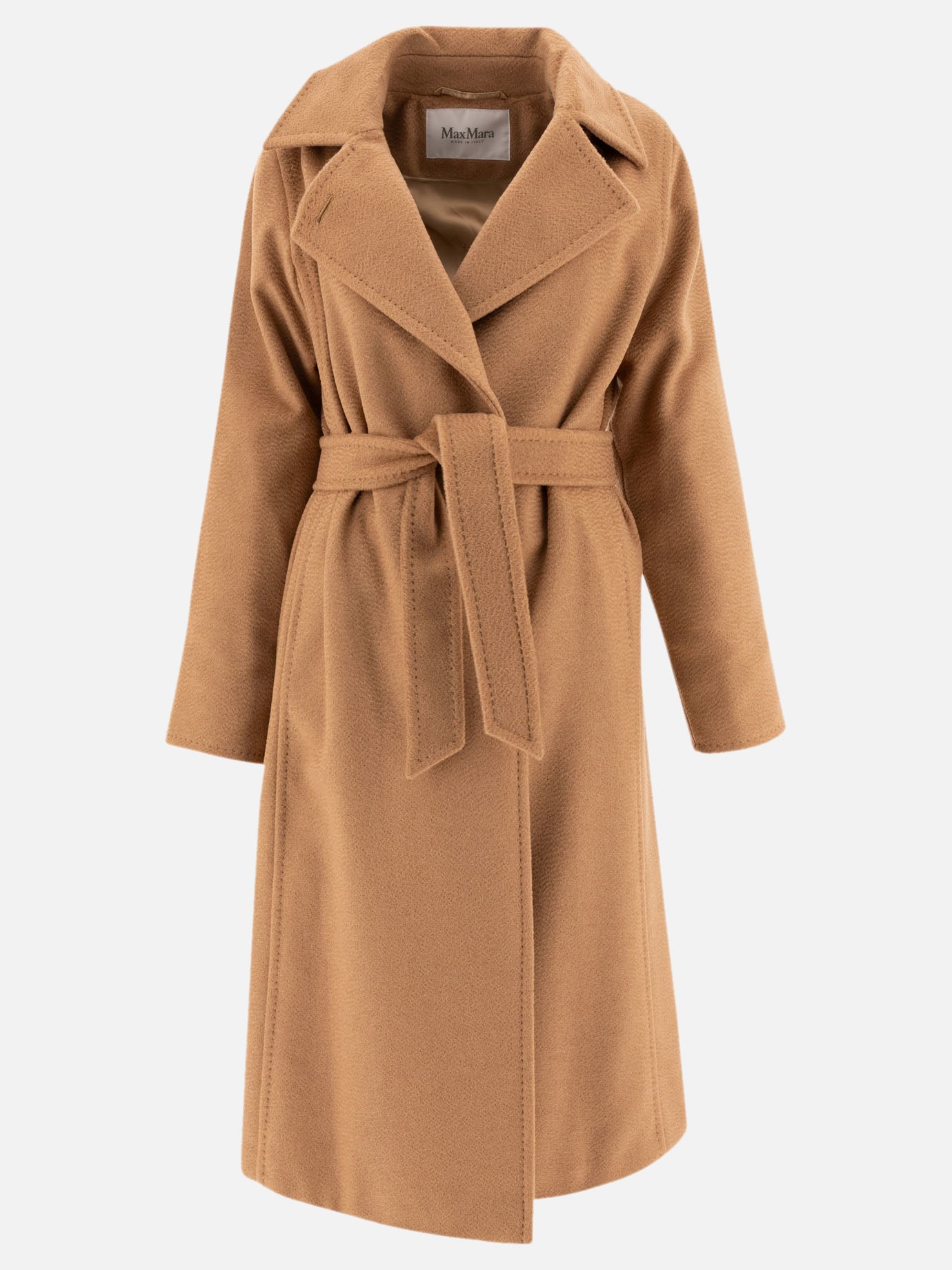 Cappotti lunghi Solid colour  Beige - Max Mara Donna | PDP | VIETTI Online Store | thumbnail