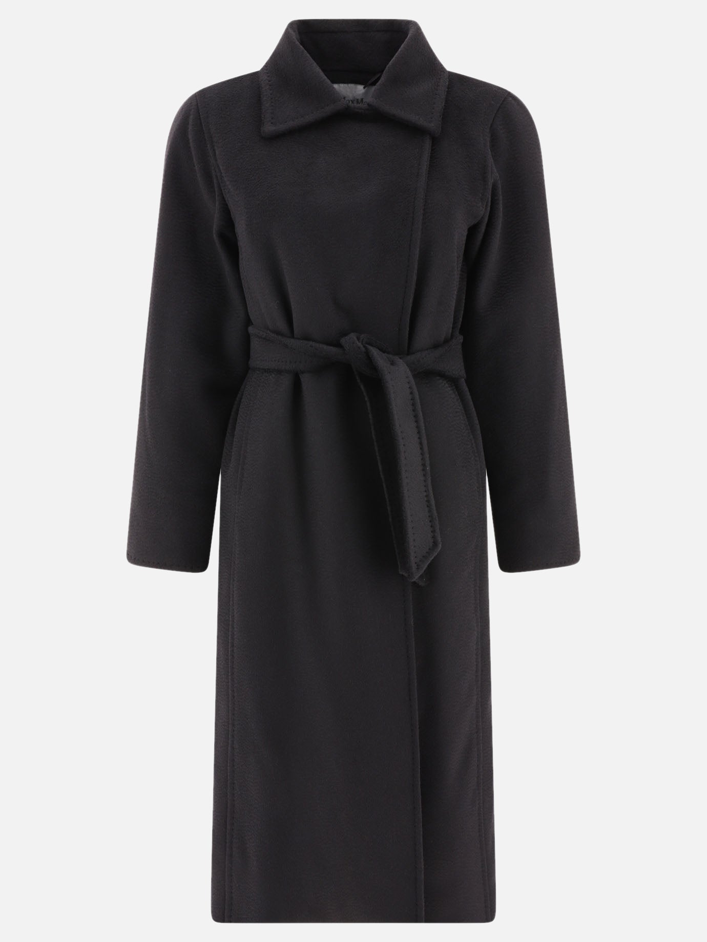 Cappotti lunghi Solid colour  Nero - Max Mara Donna | PDP | VIETTI Online Store | thumbnail