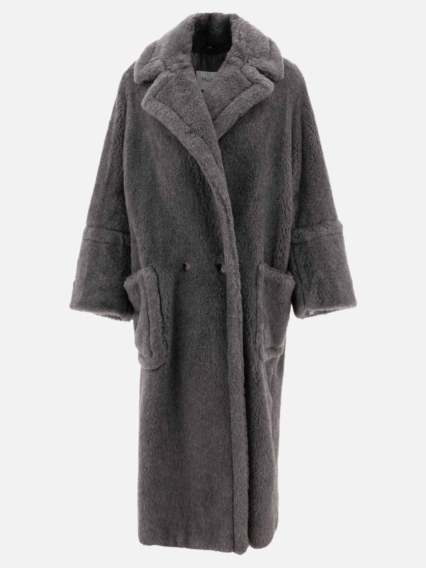 Cappotti lunghi Solid colour  Grigio - Max Mara Donna | PDP | VIETTI Online Store | Zoom-Modal
