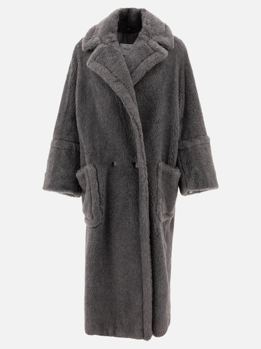 Cappotti lunghi Solid colour  Grigio - Max Mara Donna | PLP | VIETTI Online Store 
