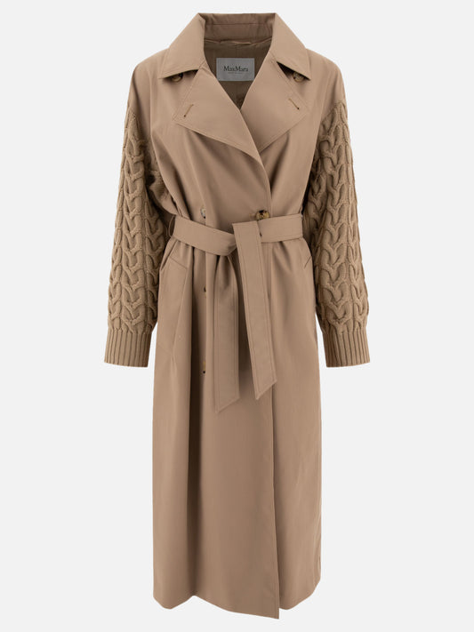 Impermeabili & Trench Solid colour  Beige - Max Mara Donna | PLP | VIETTI Online Store 
