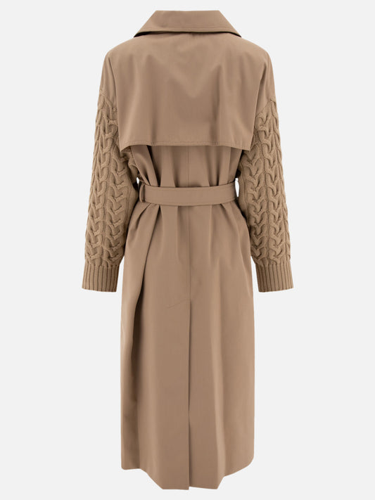 Impermeabili & Trench Solid colour  Beige - Max Mara Donna | PLP | VIETTI Online Store | 2
