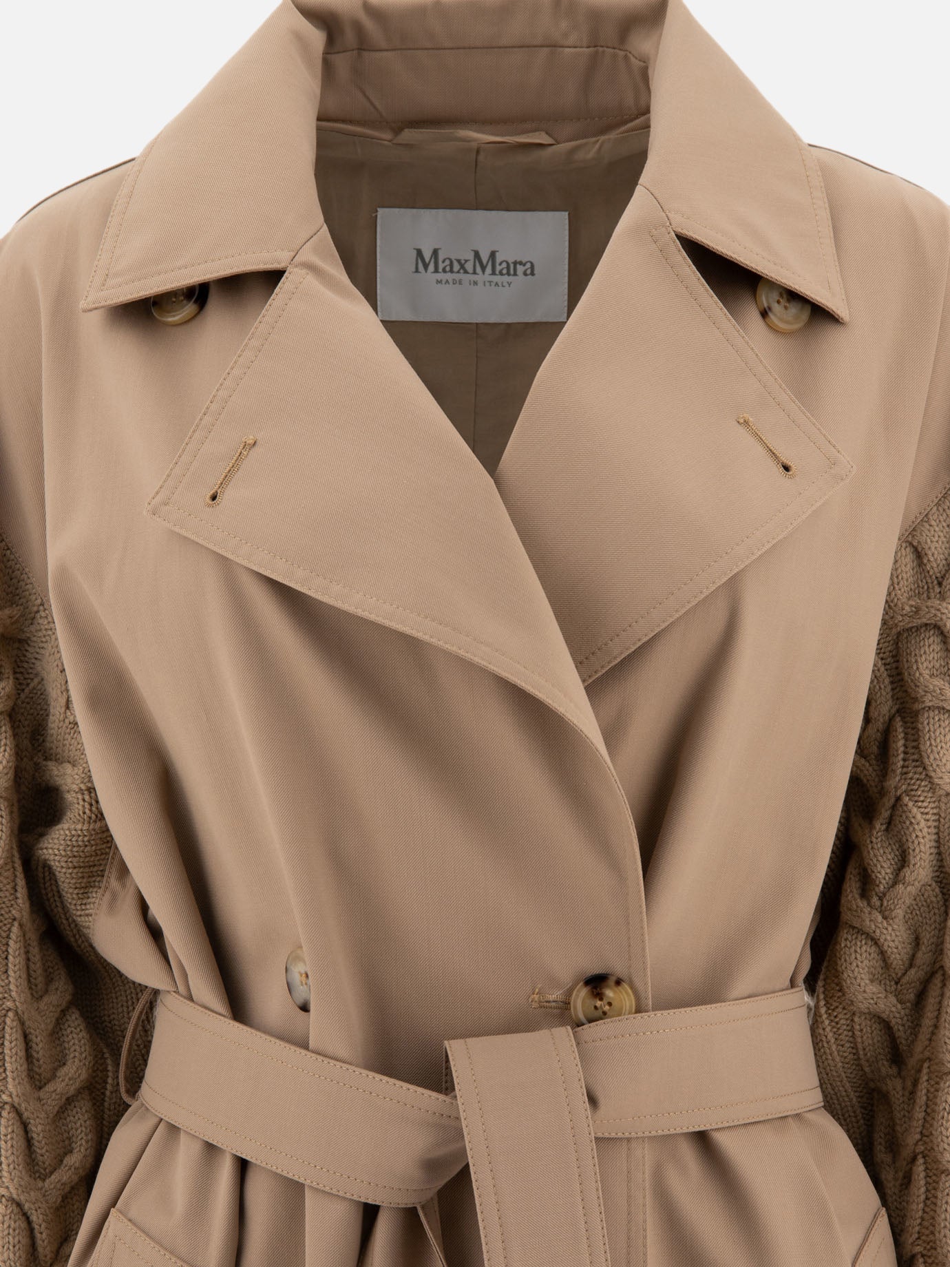 Impermeabili & Trench Solid colour  Beige - Max Mara Donna | PDP | VIETTI Online Store | Zoom-Modal_3
