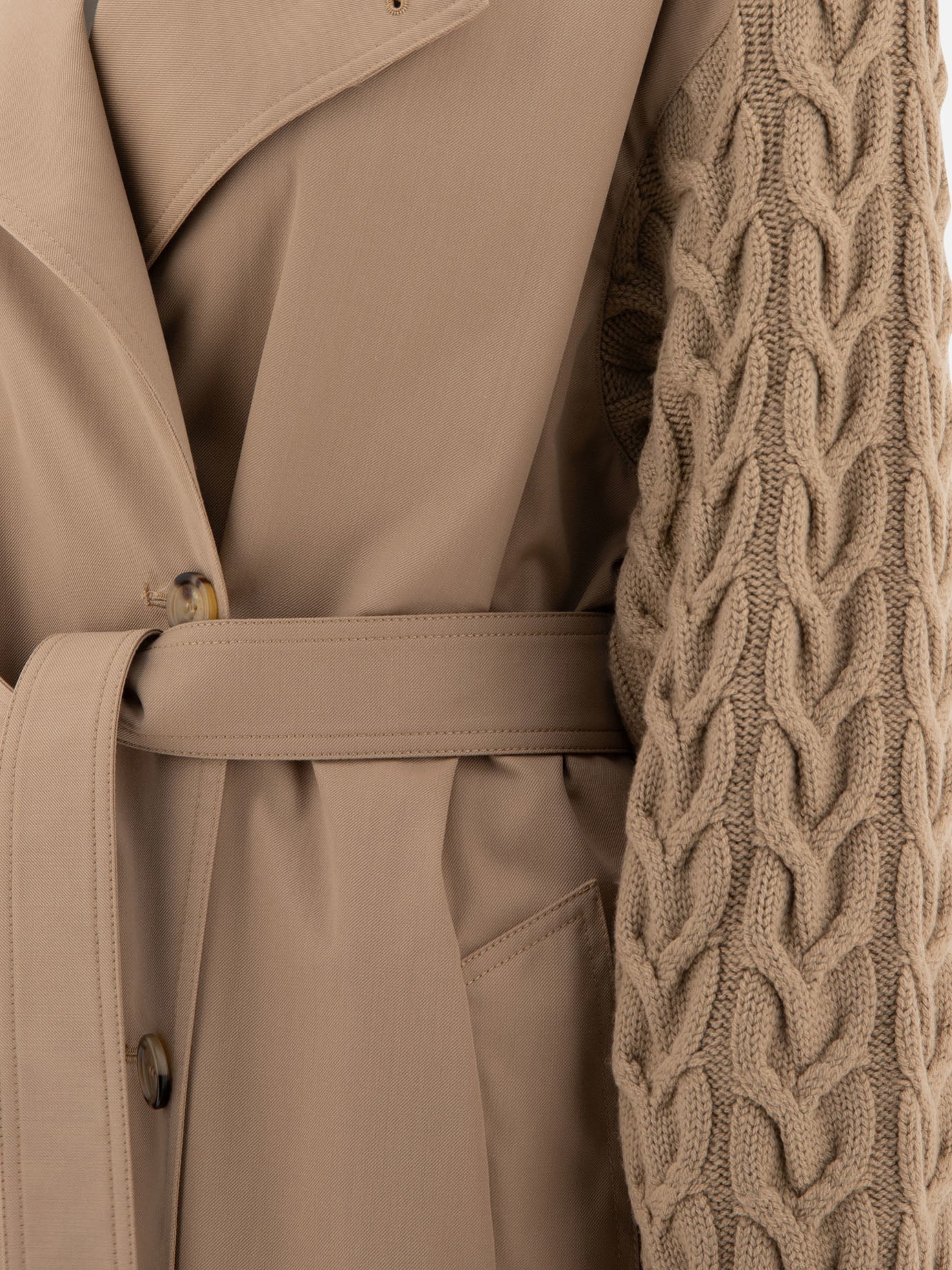Impermeabili & Trench Solid colour  Beige - Max Mara Donna | PDP | VIETTI Online Store | Zoom-Modal_4
