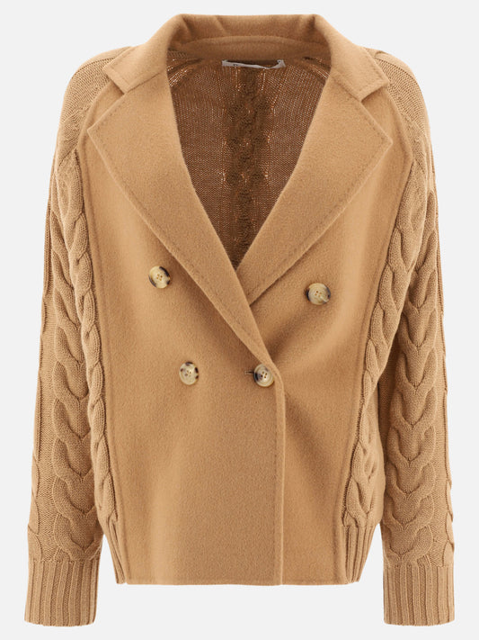 Cappotti corti Solid colour  Beige - Max Mara Donna | PLP | VIETTI Online Store 
