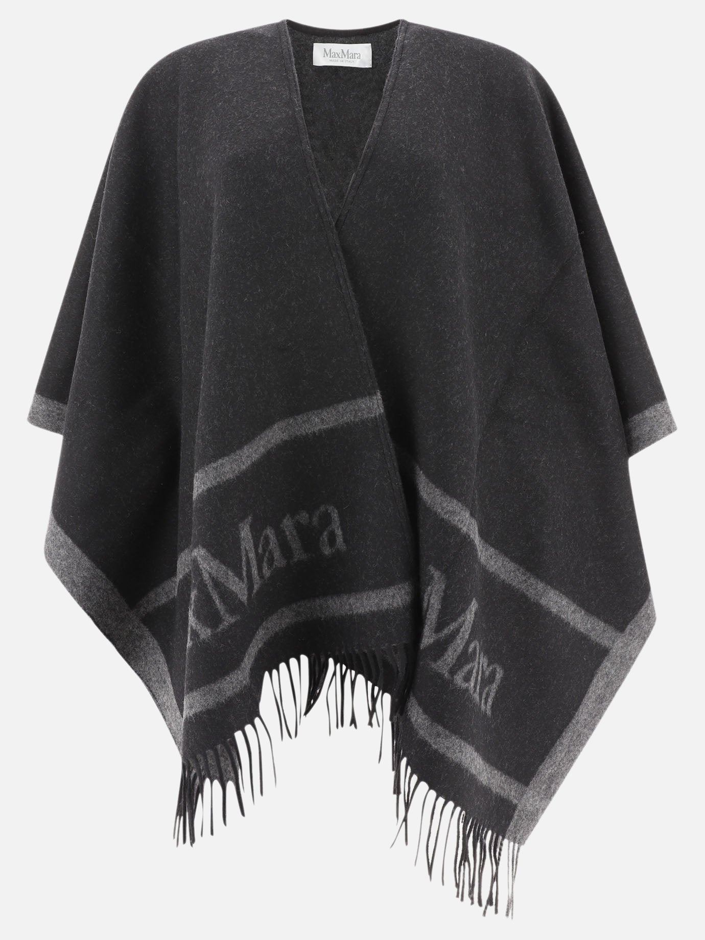 Mantelle Logo  Nero - Max Mara Donna | PDP | VIETTI Online Store | Zoom-Modal
