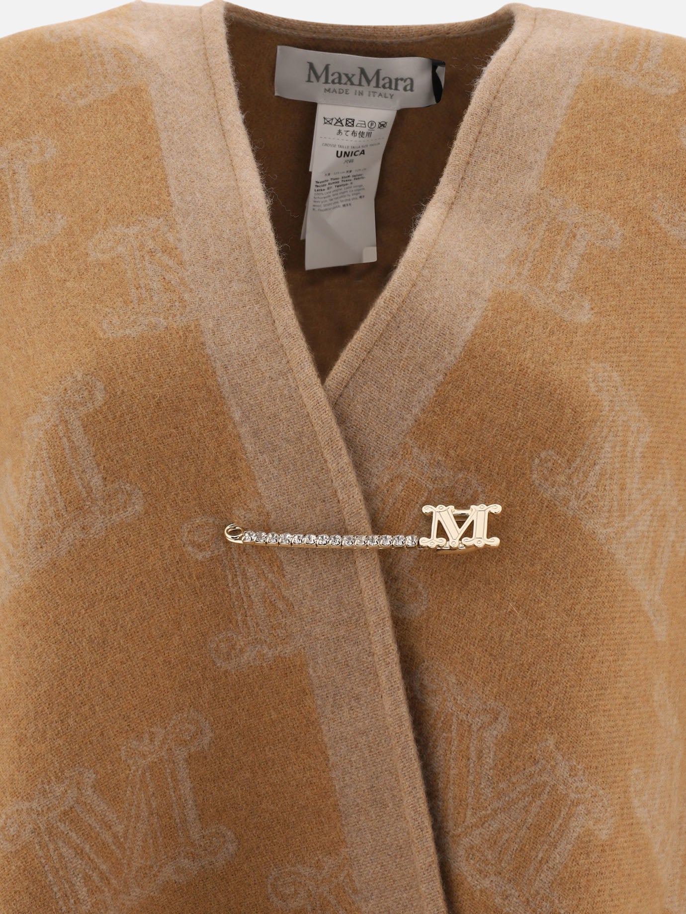 Mantelle Logo  Beige - Max Mara Donna | PDP | VIETTI Online Store | thumbnail_3