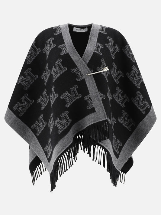 Mantelle Logo  Nero - Max Mara Donna | PLP | VIETTI Online Store 
