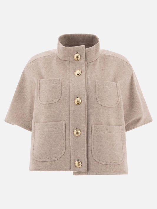 Mantelle Solid colour  Beige - Max Mara Donna | PLP | VIETTI Online Store 
