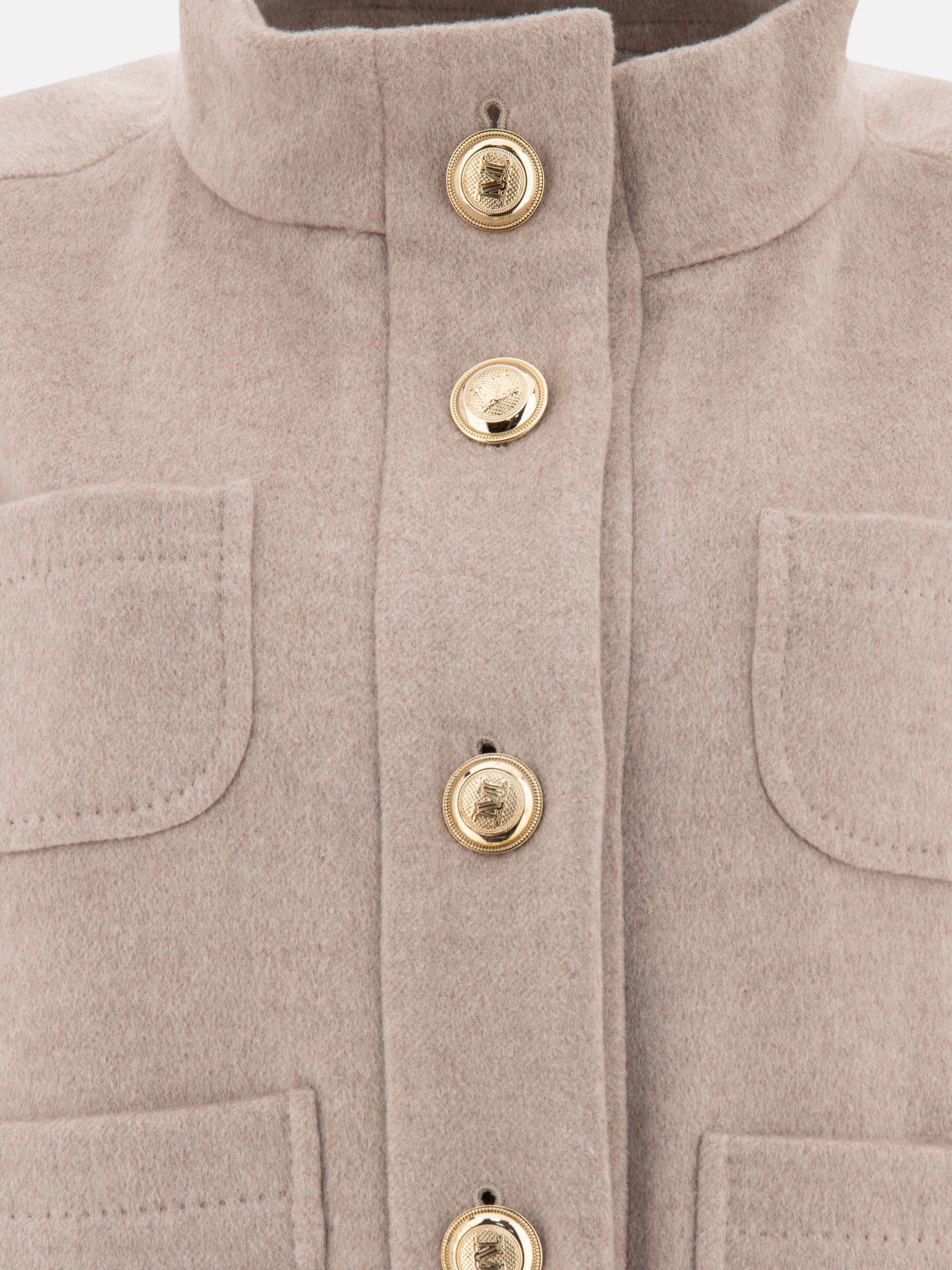 Mantelle Solid colour  Beige - Max Mara Donna | PDP | VIETTI Online Store | thumbnail_3