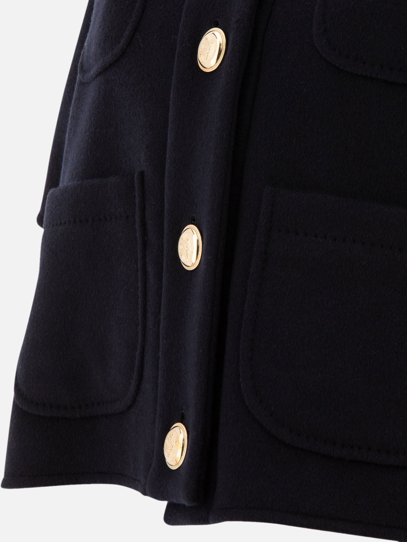 Capes Solid colour  Blue - Max Mara Women | PDP | VIETTI Online Store | Zoom-Modal_4
