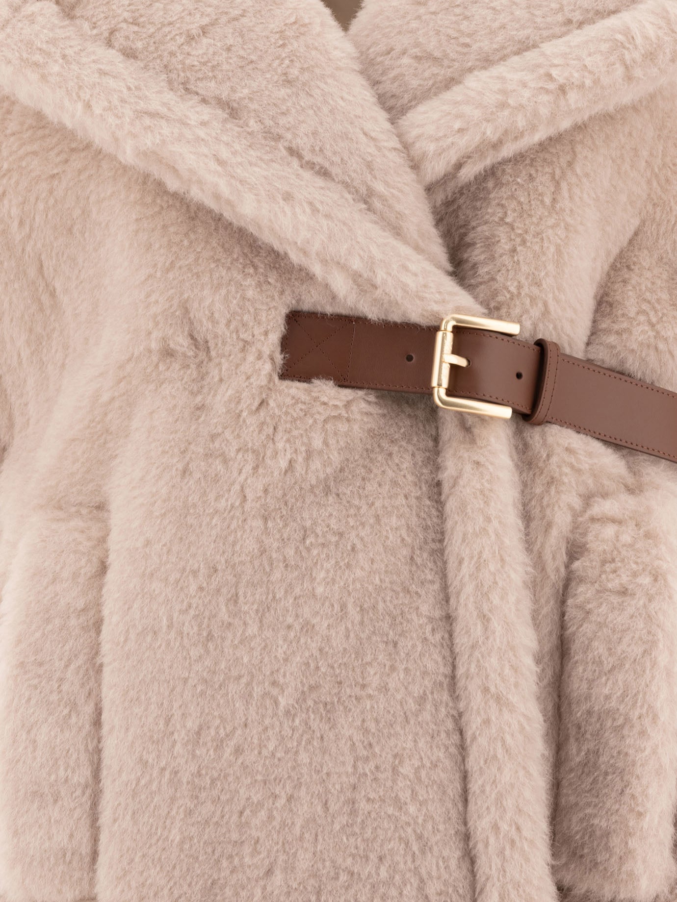 Mantelle Solid colour  Beige - Max Mara Donna | PDP | VIETTI Online Store | thumbnail_3