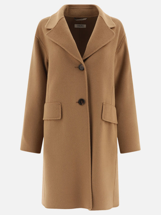 Cappotti lunghi Solid colour  Beige - Max Mara S Donna | PLP | VIETTI Online Store 
