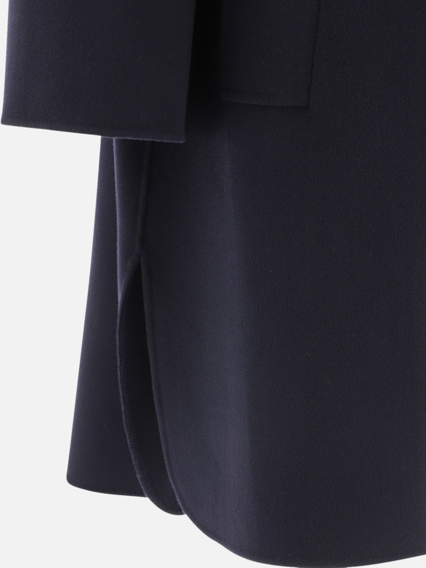 Cappotti lunghi Solid colour  Blu - Max Mara S Donna | PDP | VIETTI Online Store | thumbnail_4