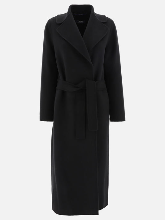 Cappotti lunghi Solid colour  Nero - Max Mara S Donna | PLP | VIETTI Online Store 
