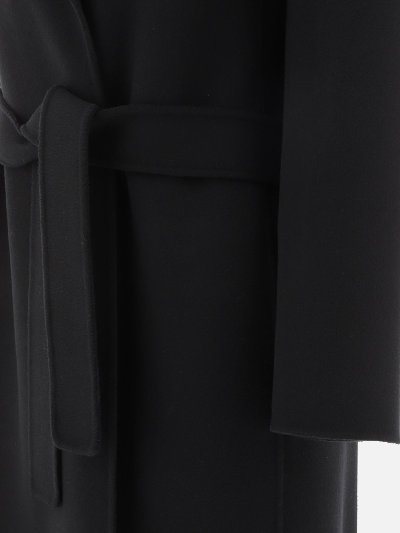 Cappotti lunghi Solid colour  Nero - Max Mara S Donna | PDP | VIETTI Online Store | thumbnail_4
