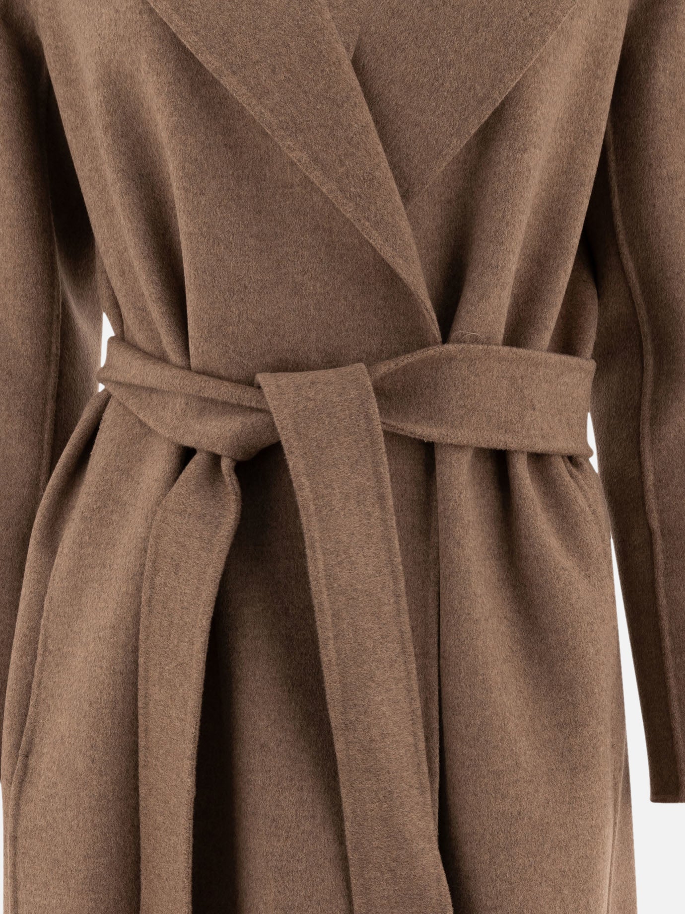 Cappotti lunghi Solid colour  Marrone - Max Mara S Donna | PDP | VIETTI Online Store | Zoom-Modal_3
