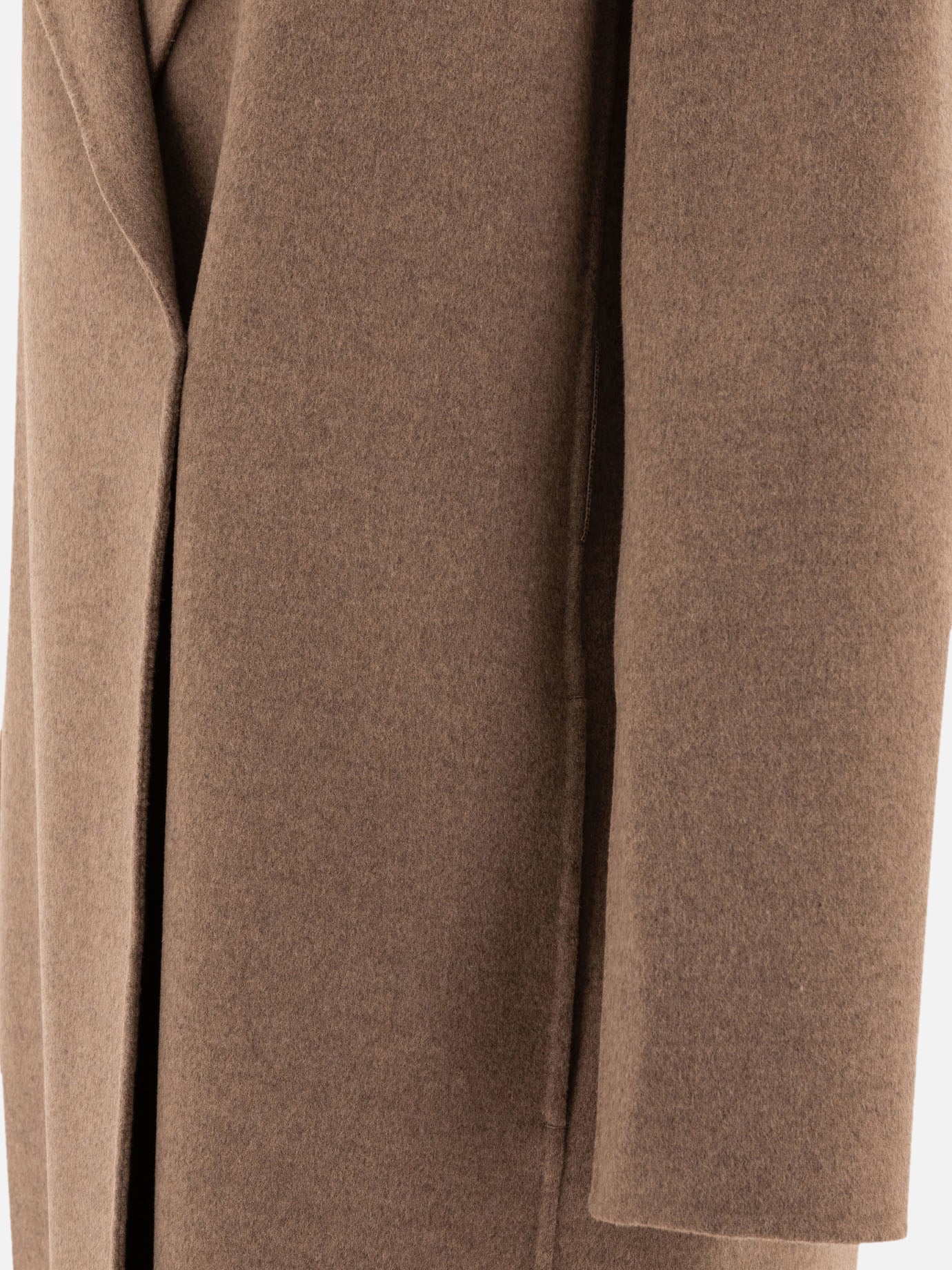 Cappotti lunghi Solid colour  Marrone - Max Mara S Donna | PDP | VIETTI Online Store | thumbnail_4