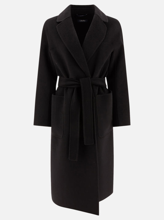 Cappotti lunghi Solid colour  Nero - Max Mara S Donna | PLP | VIETTI Online Store 
