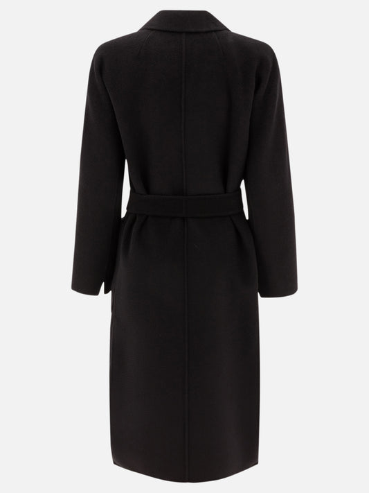Cappotti lunghi Solid colour  Nero - Max Mara S Donna | PLP | VIETTI Online Store | 2
