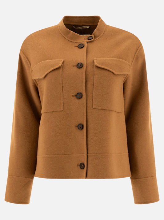 Cappotti corti Solid colour  Beige - Max Mara S Donna | PLP | VIETTI Online Store 
