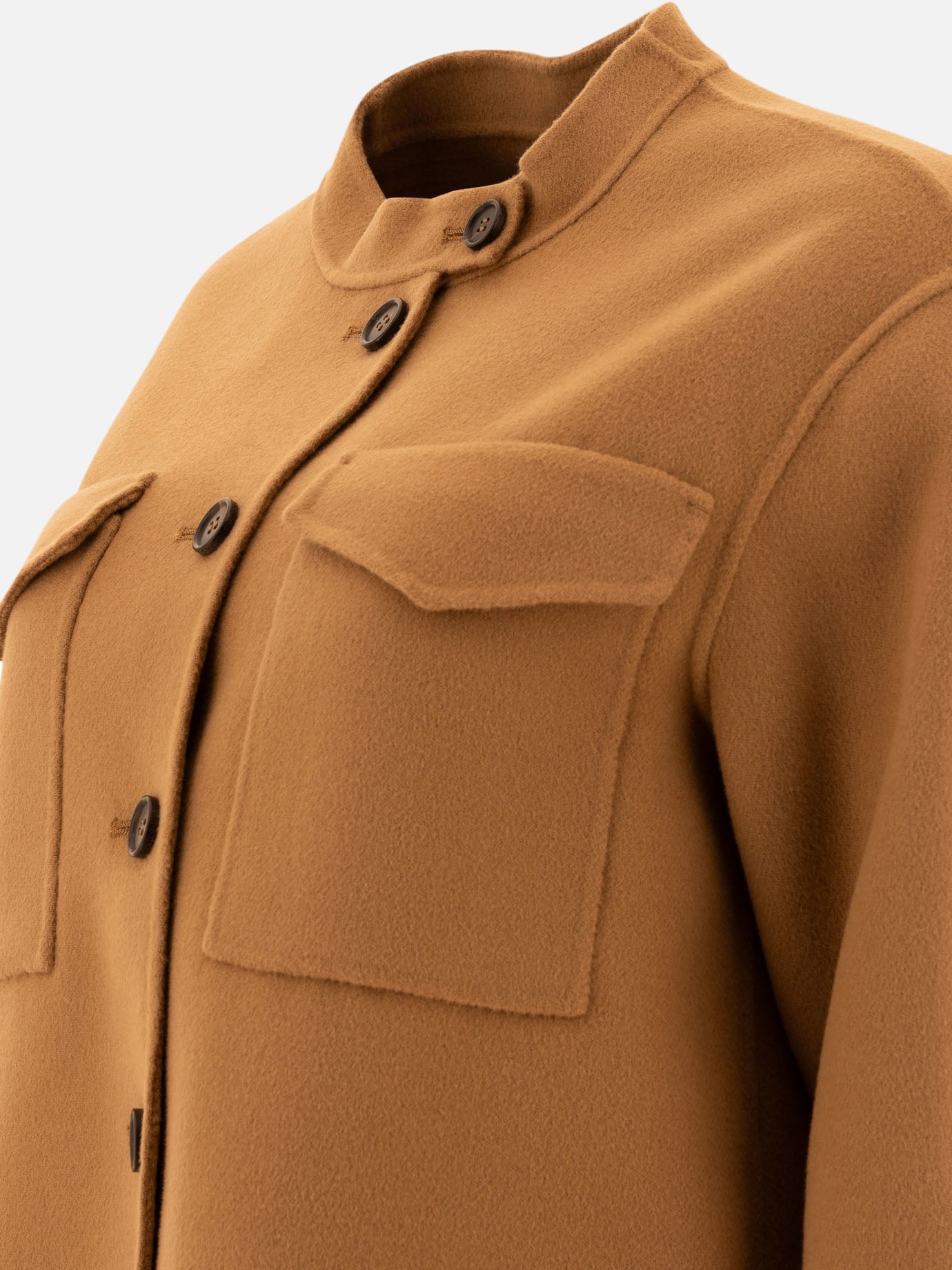 Cappotti corti Solid colour  Beige - Max Mara S Donna | PDP | VIETTI Online Store | Zoom-Modal_4
