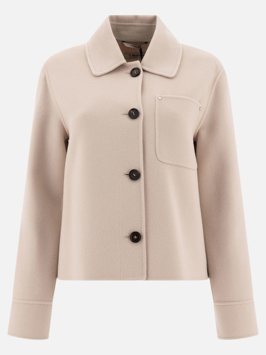 Cappotti corti Solid colour  Beige - Max Mara S Donna | PLP | VIETTI Online Store 
