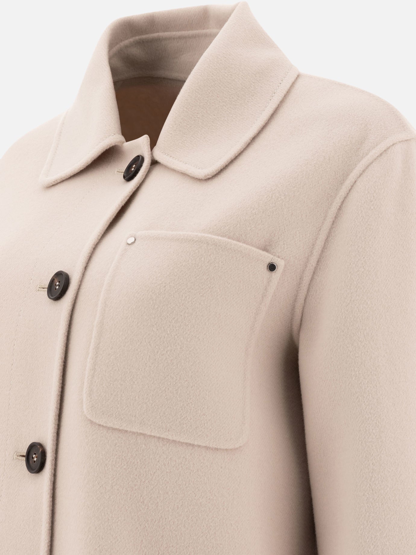 Cappotti corti Solid colour  Beige - Max Mara S Donna | PDP | VIETTI Online Store | Zoom-Modal_4
