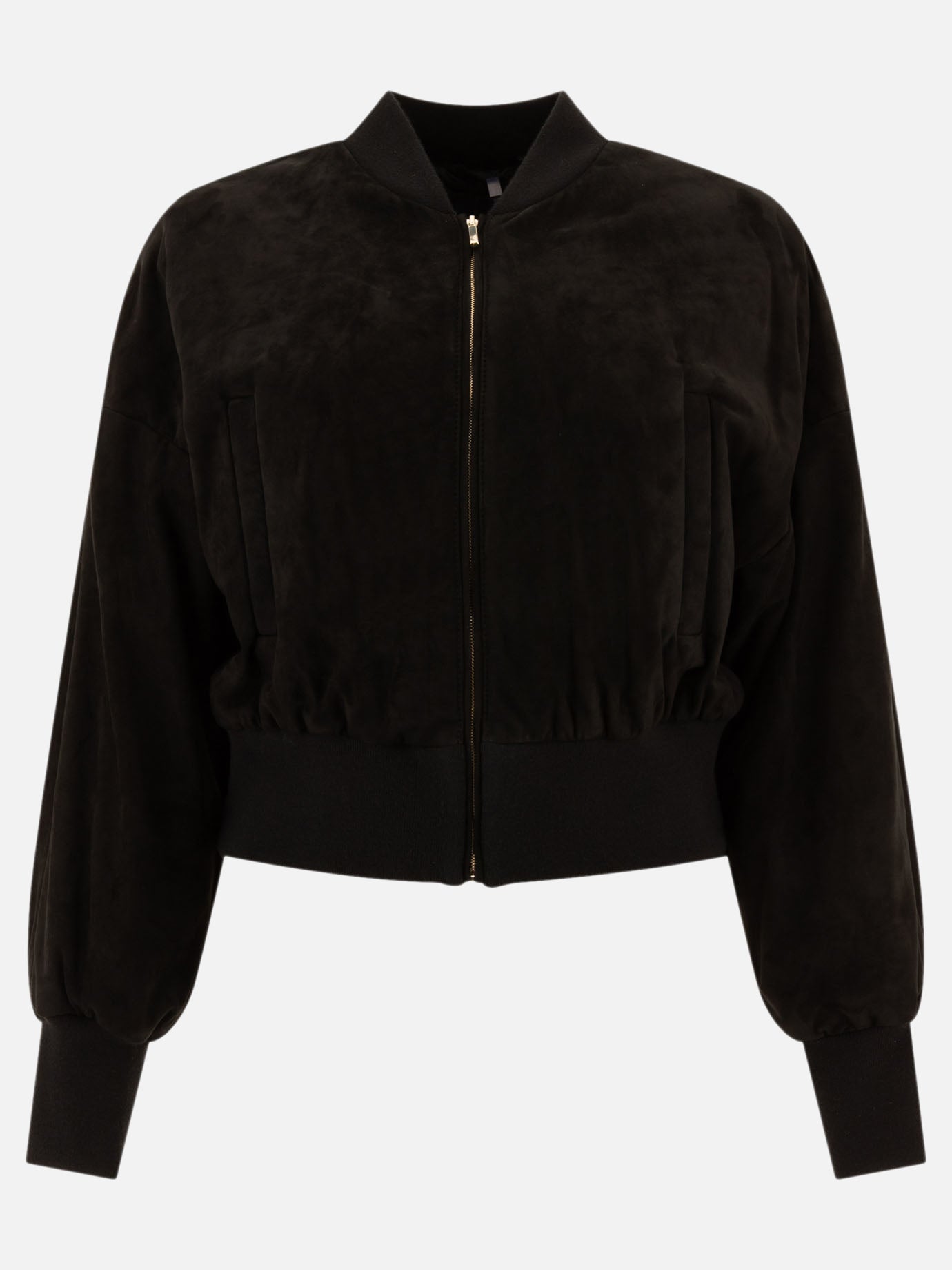 Bomber Solid colour  Nero - Max Mara S Donna | PDP | VIETTI Online Store | Zoom-Modal
