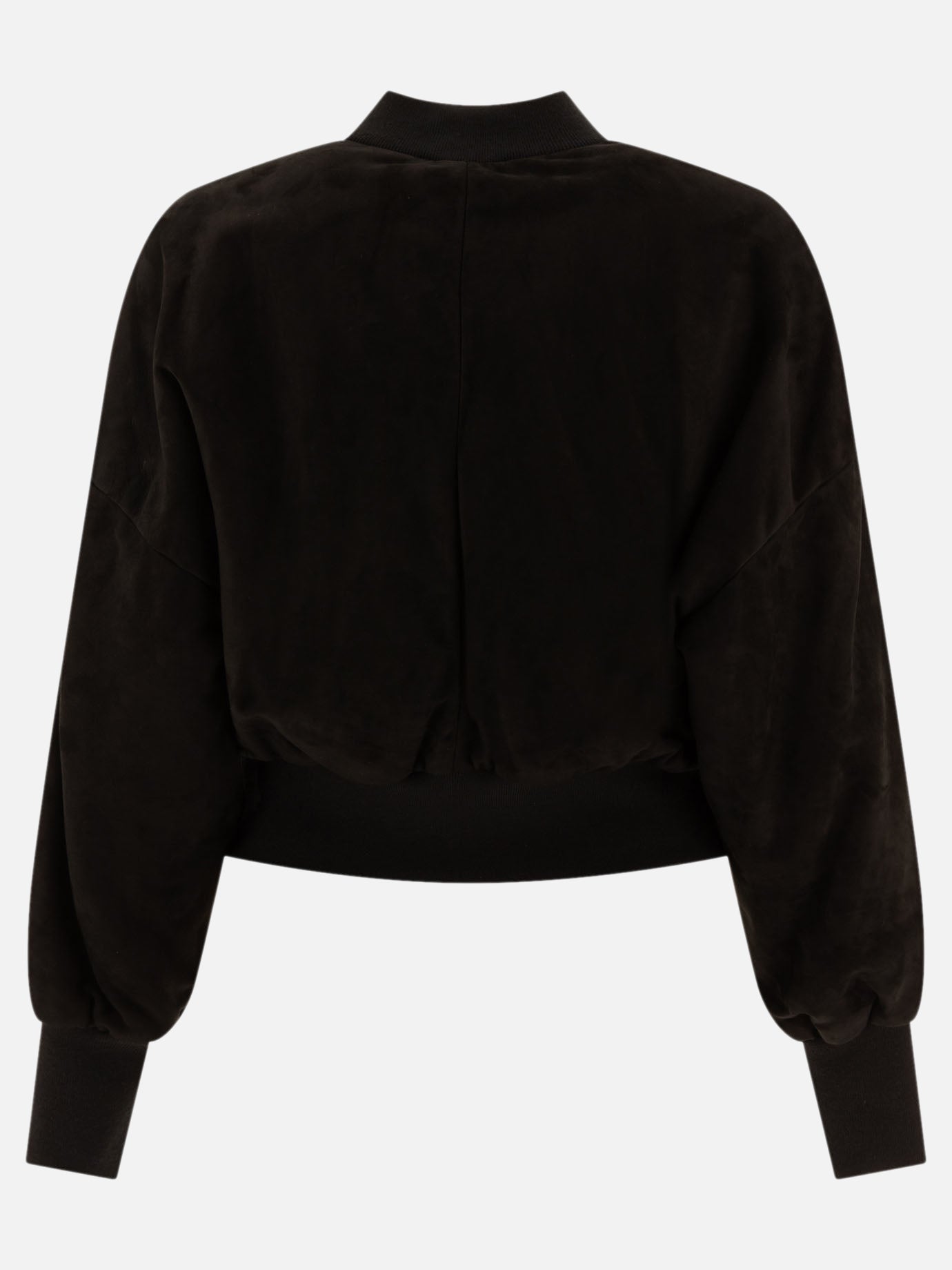 Bomber Solid colour  Nero - Max Mara S Donna | PDP | VIETTI Online Store | thumbnail_2
