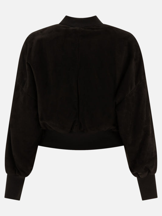 Bomber Solid colour  Nero - Max Mara S Donna | PLP | VIETTI Online Store | 2
