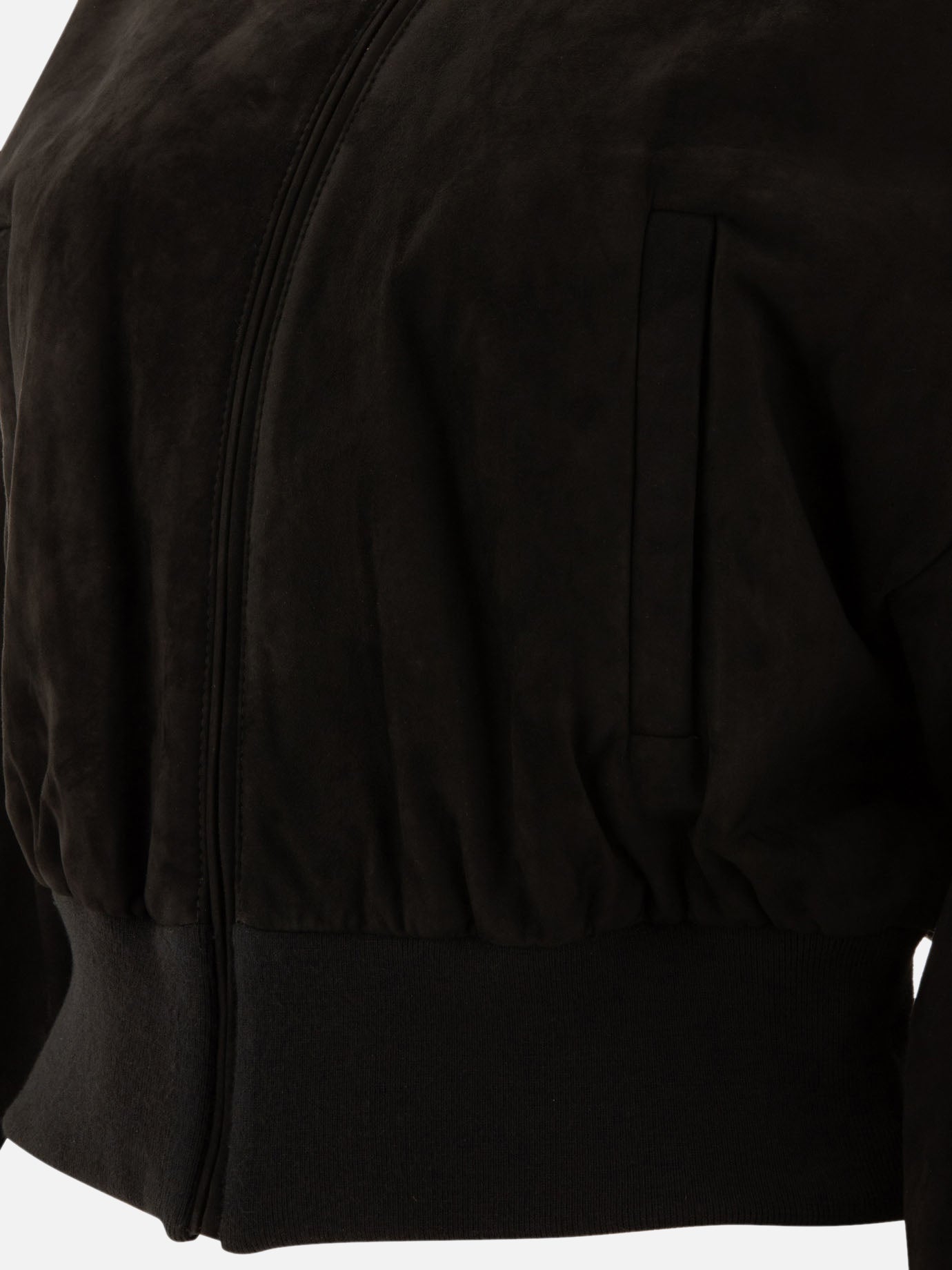 Bomber Solid colour  Nero - Max Mara S Donna | PDP | VIETTI Online Store | thumbnail_4