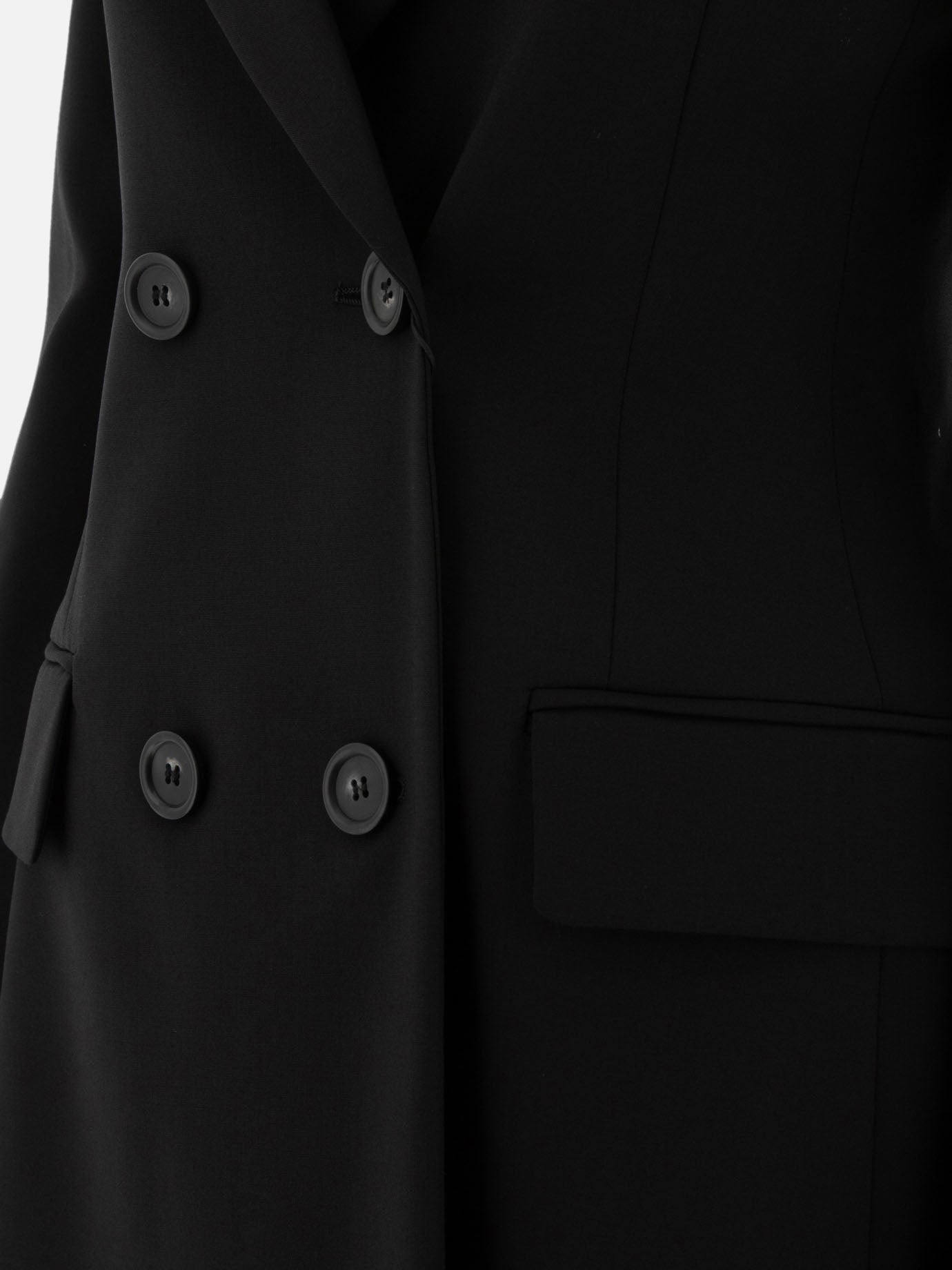 Blazer Solid colour  Nero - Max Mara Sportmax Donna | PDP | VIETTI Online Store | thumbnail_4
