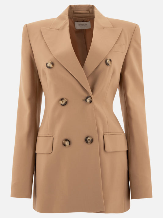 Blazer Solid colour  Beige - Max Mara Sportmax Donna | PLP | VIETTI Online Store 
