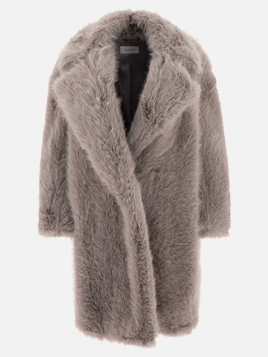 Cappotti lunghi Solid colour  Grigio - Max Mara Sportmax Donna | PLP | VIETTI Online Store 
