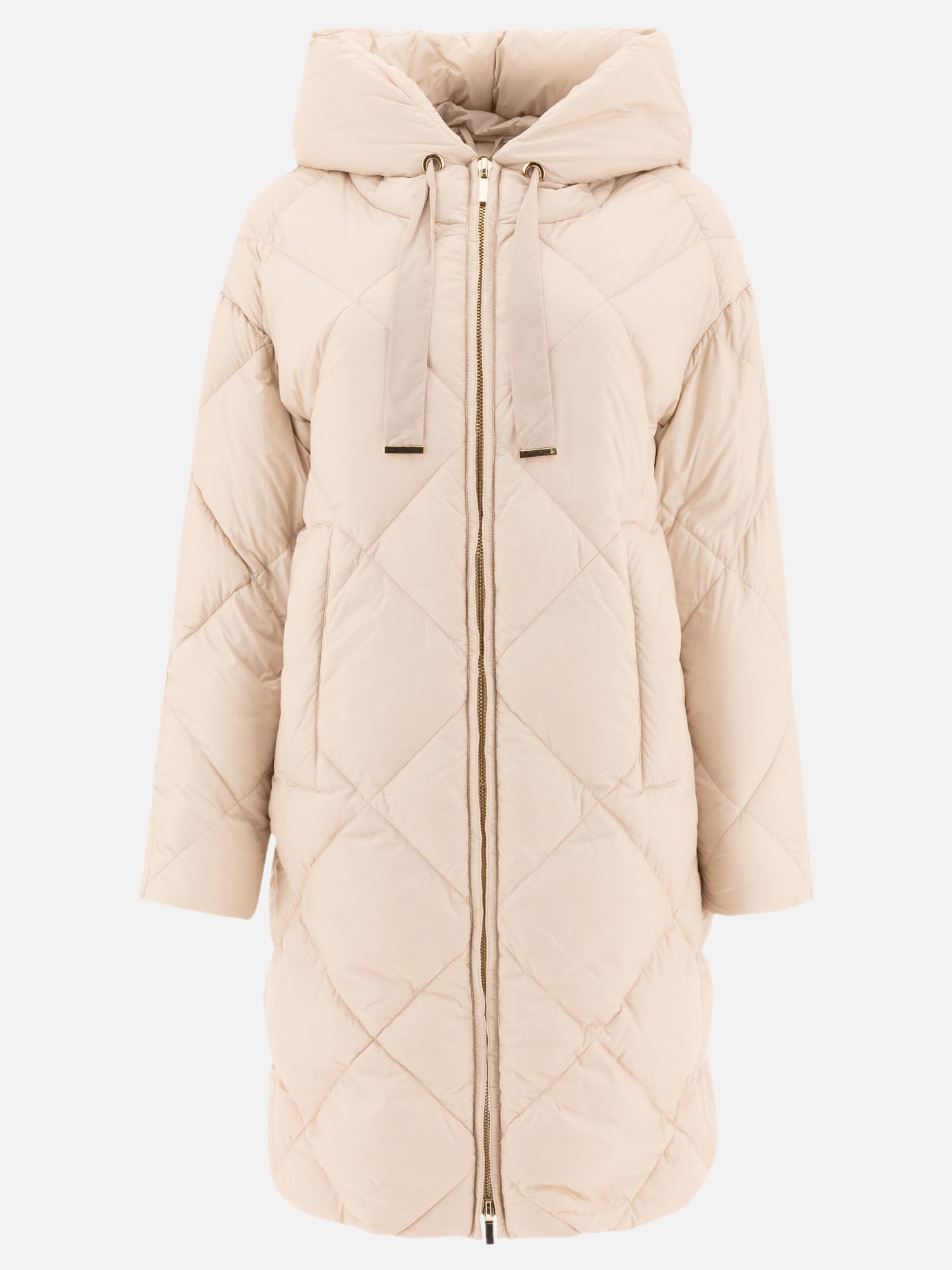 Piumini lunghi Solid colour  Beige - Max Mara The Cube Donna | PDP | VIETTI Online Store | thumbnail